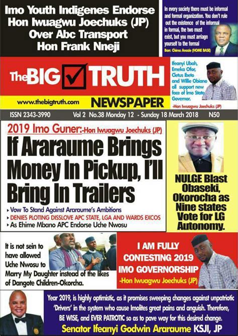 imo state news paper today